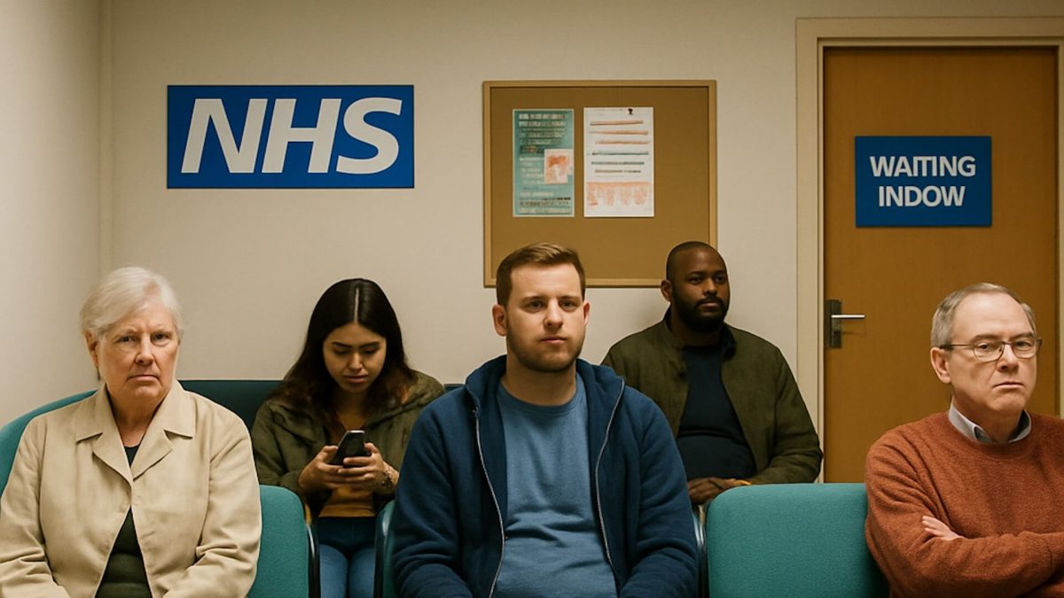 NHS waiting room problem