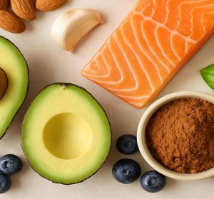 Spread of foods good for your skin