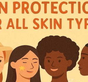 Sun protection for all Fitzpatrick skin types graphic