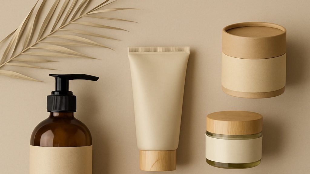Eco friendly sustainable skincare packaging