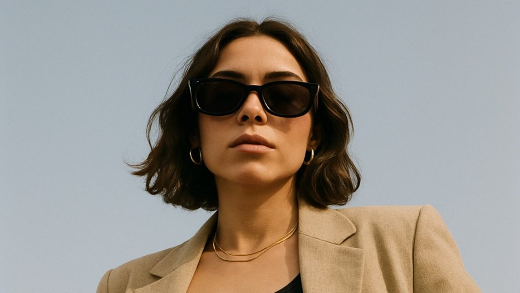 Stylish fashion icon influencer