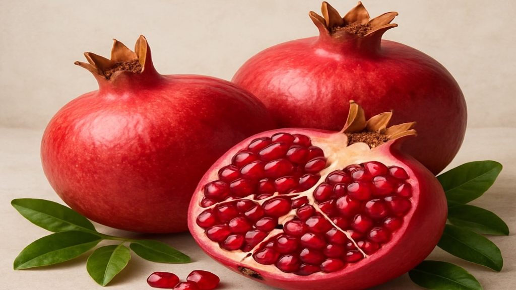 Pomegranate is high in ellagic acid